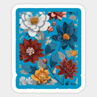 flower pattern Sticker